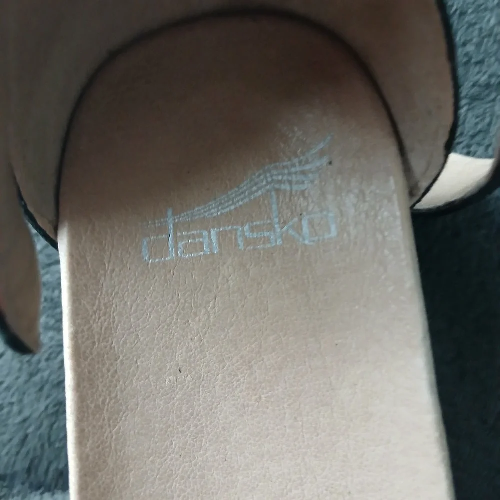 Dansko leather wedge